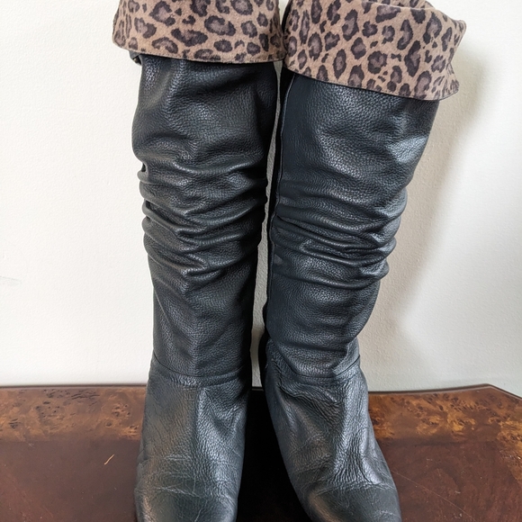 Real leather boots from Korea size 24cm, 7US. - Picture 6 of 16